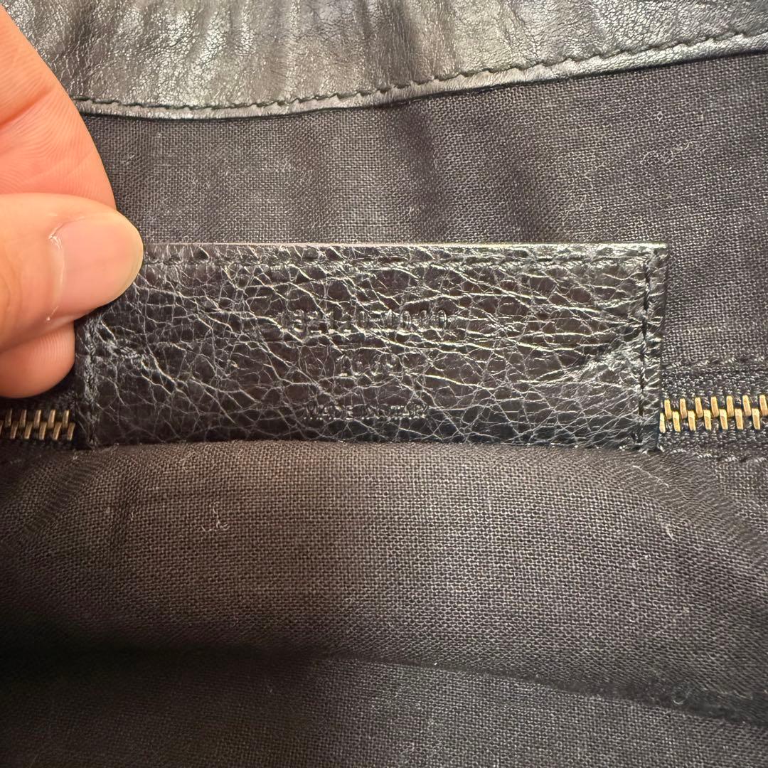 【美品】BALENCIAGA THE WORK BAG BLACK