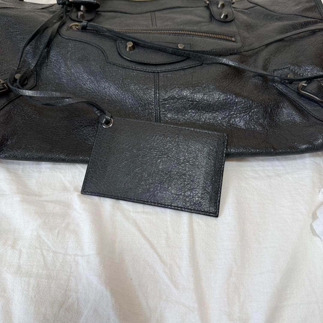 【美品】BALENCIAGA THE WORK BAG BLACK