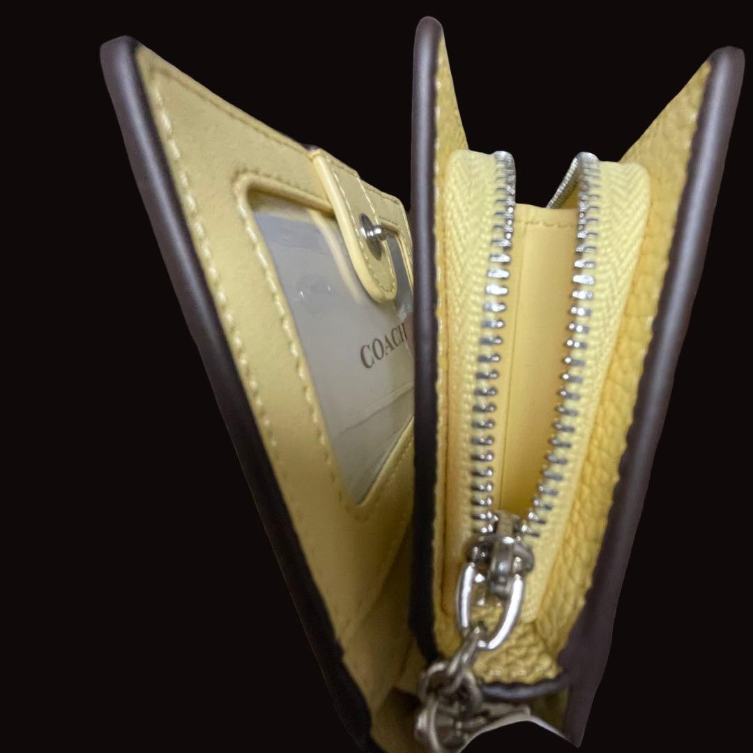 コーチ　スヌーピー　二つ折り財布　チャーリーブラウン