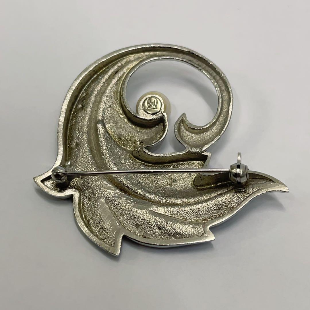 MIKIMOTO ミキモト パール 真珠 ブローチ 箱付き