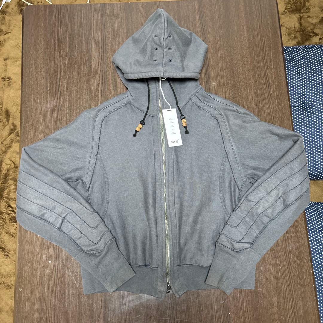 トップス Jian Ye 24AW Orbit Hood Charcoal