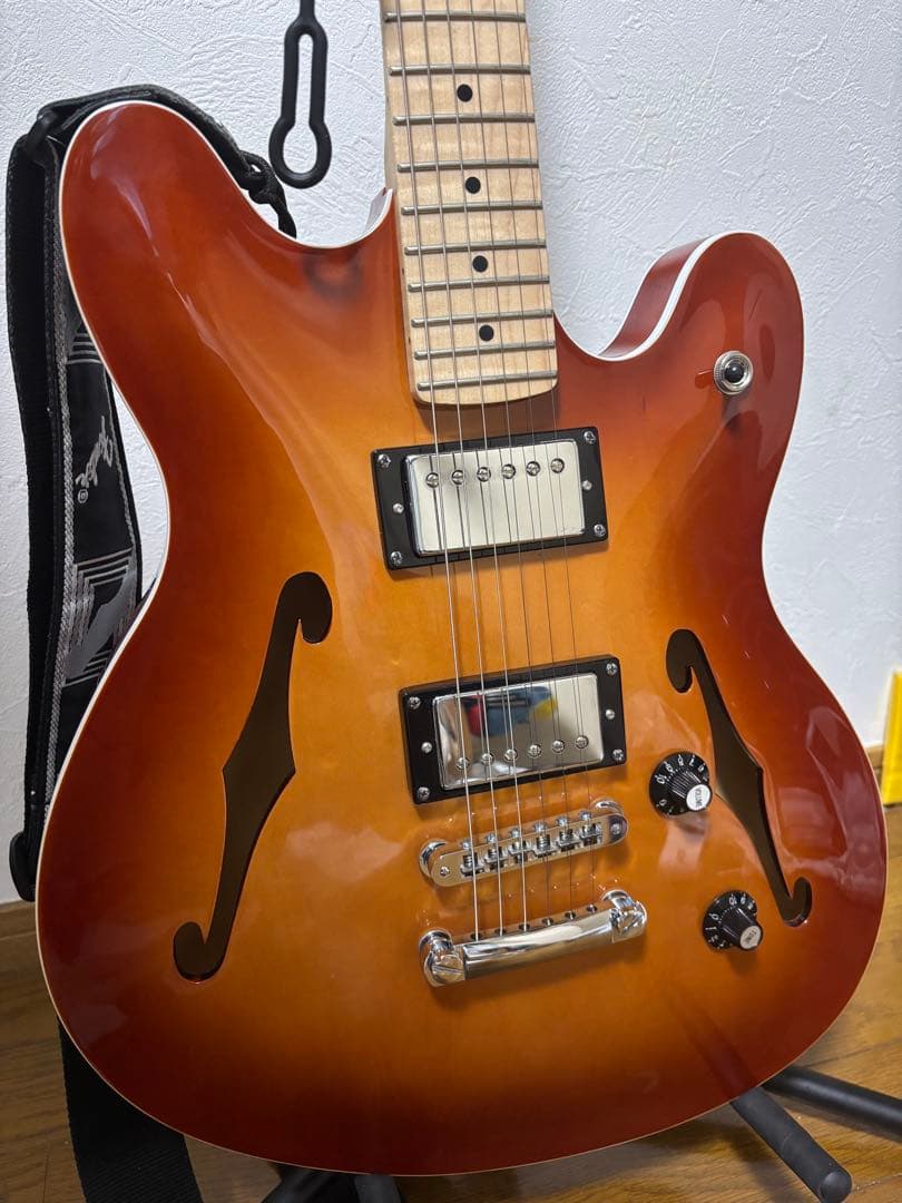 Squier Affinity Starcaster ソフトケース・保証書付