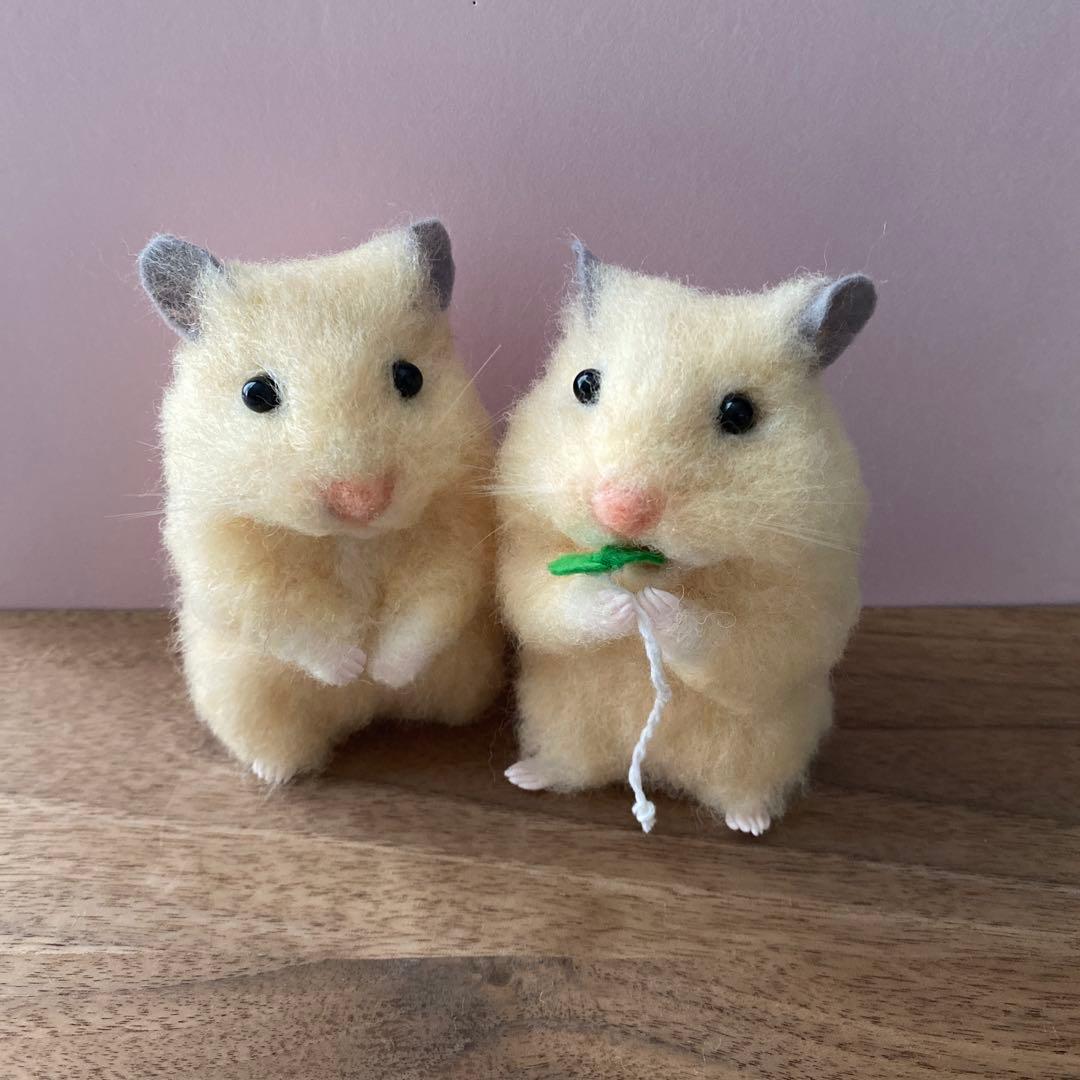 【羊毛フェルト】ハムスター★オーダー（りんりん）