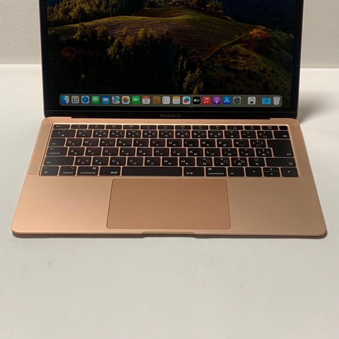 【箱付美品】MacBookAir2018 充放電70回ローズゴールドパソコンPC