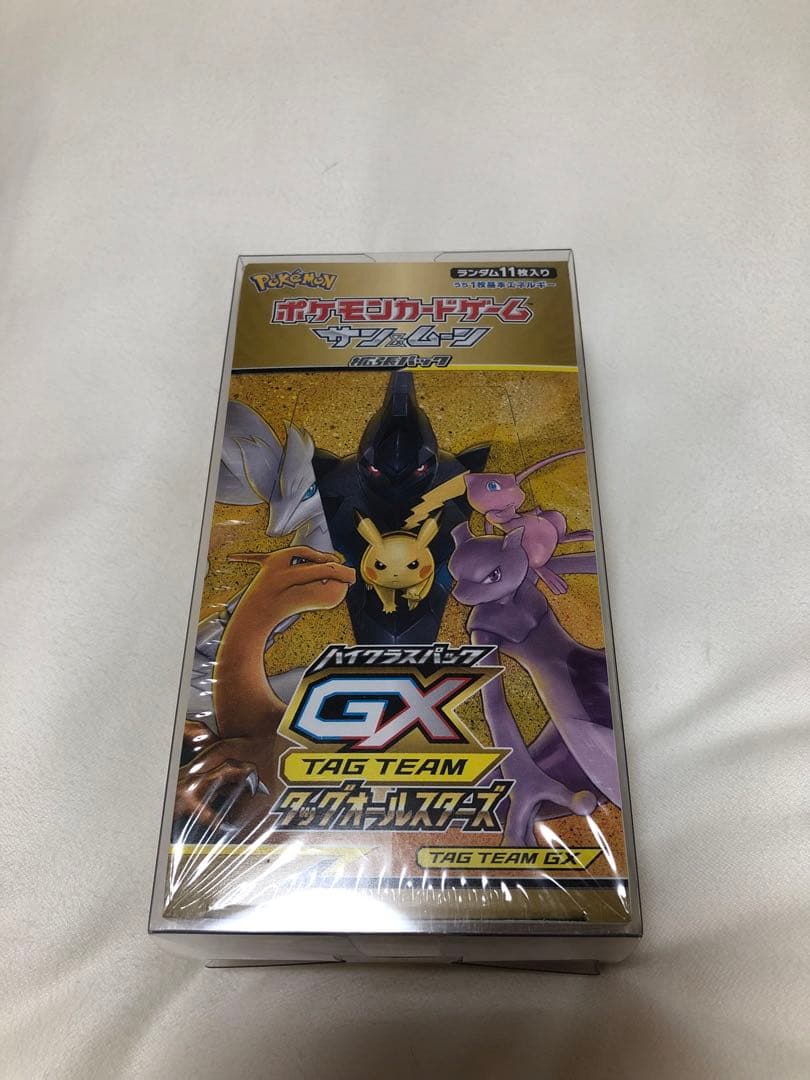 タッグオールスターズ　BOX新品未開封「シュリンク付き」ポケモンカードゲーム