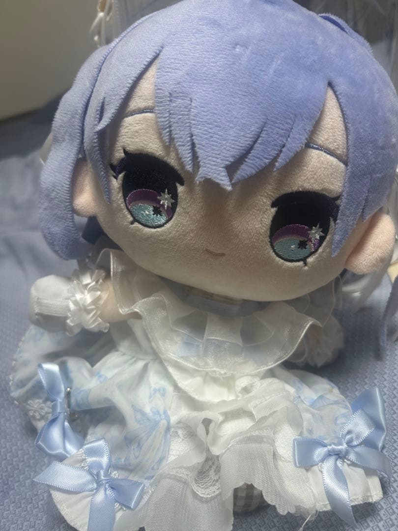 5周年記念 もちWhat！ぬいぐるみ 鈴木羽那 透明バッグ付き