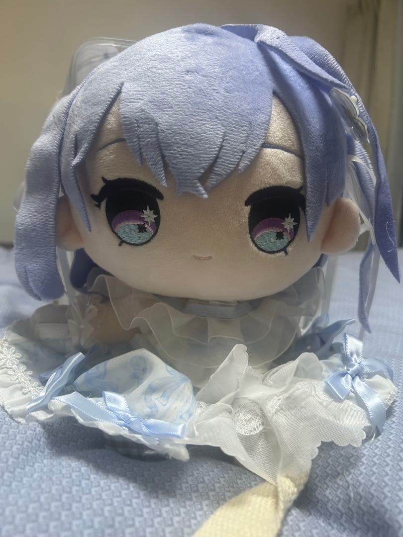 5周年記念 もちWhat！ぬいぐるみ 鈴木羽那 透明バッグ付き