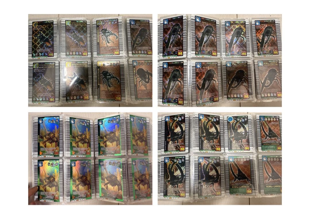 ☆*☆様 ムシキングカードコレクション　金28枚・銀42枚・銅220枚以上 その