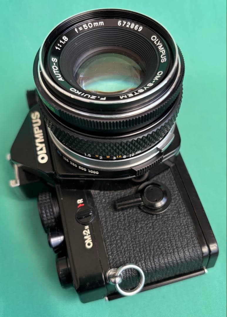 ★ OLYMPUS OM-2N BLACK + 標準レンズ 50mm