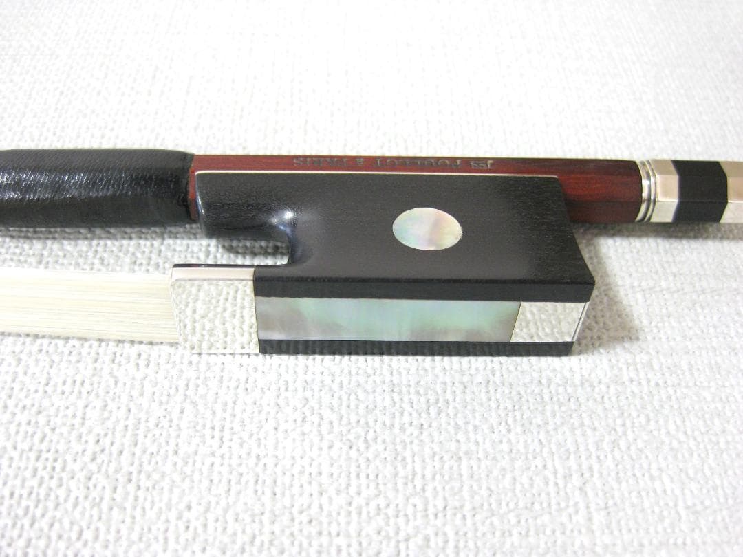 【証明書付き】 新作フレンチ Jacques Poullot バイオリン弓