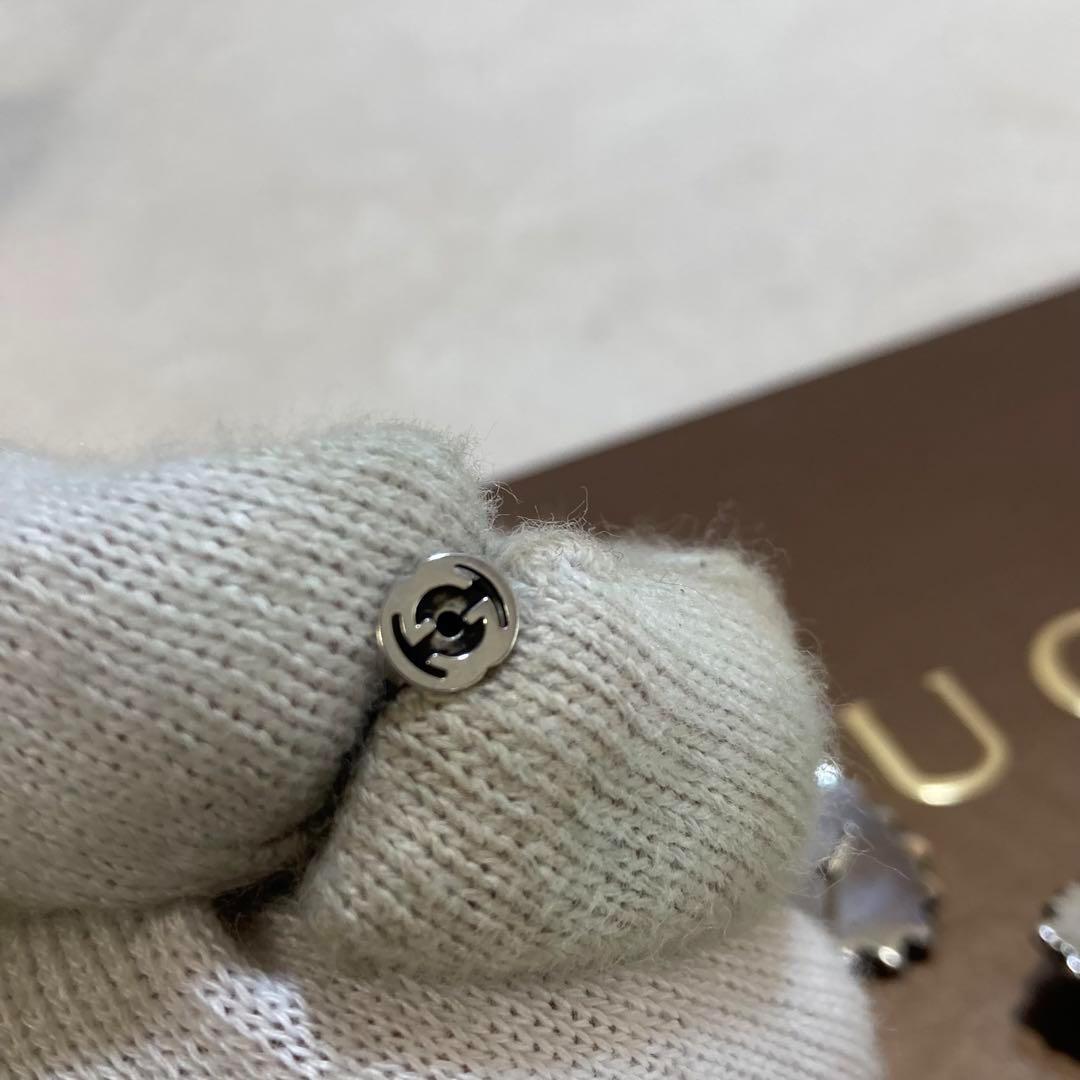 ！新品同然！GUCCI グッチ　ピアス　925 ハート型