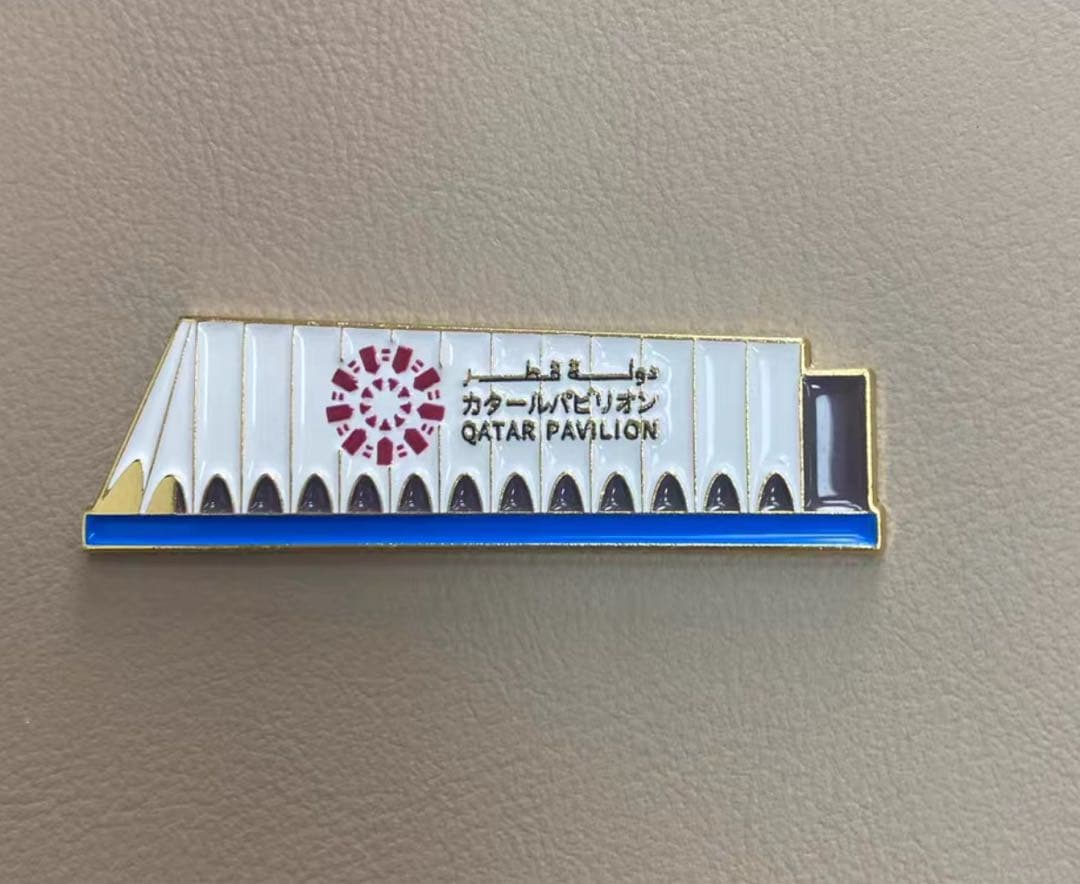 関西万博、expo2025、Pavilion、ピンバッジ、カタール館、レア