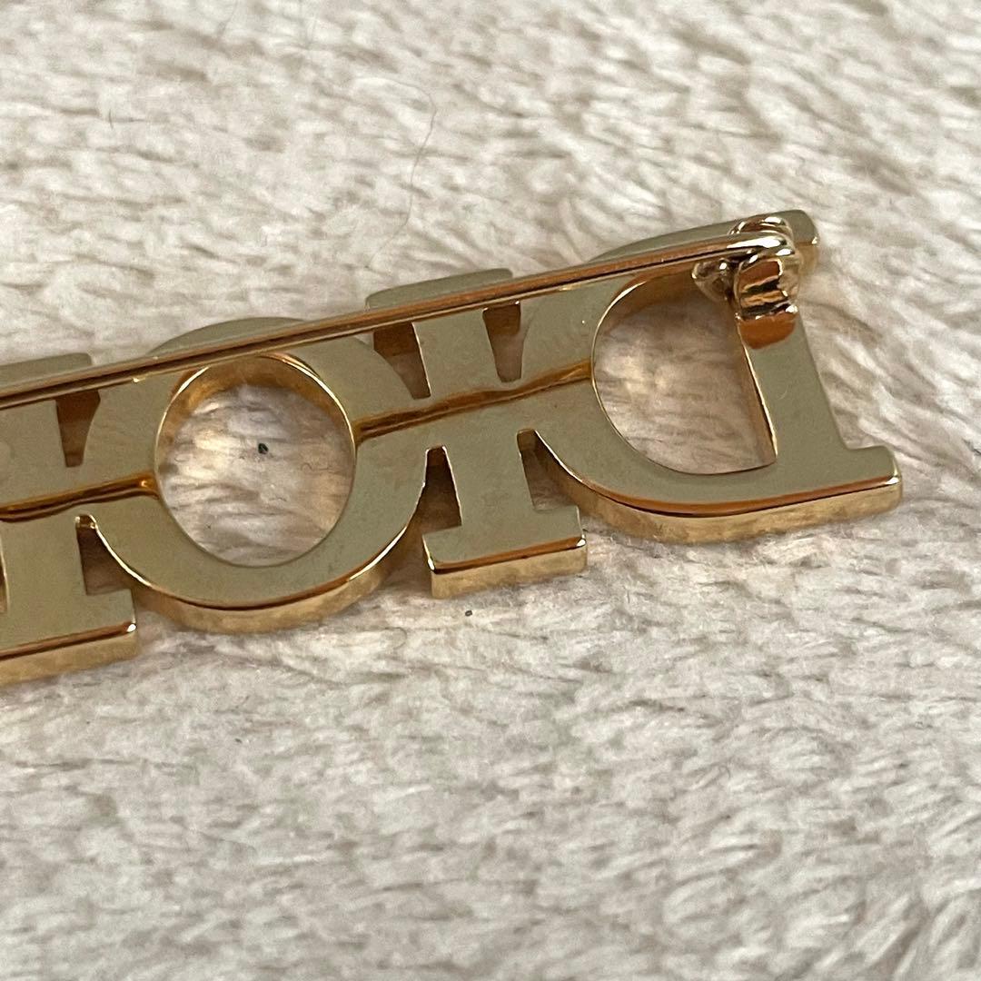 【TeTu 様】Dior ブローチ ラインストーン ゴールド金具