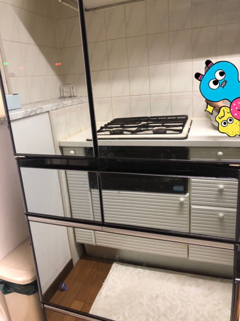 日立 / 555L / 6ドア冷蔵庫 / 2017年製　送料相談可