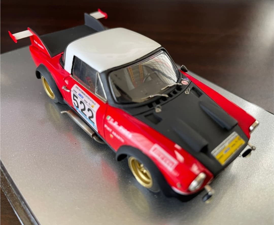 Fiat 124 Spider Abarth 1973 1/43 ミニカー