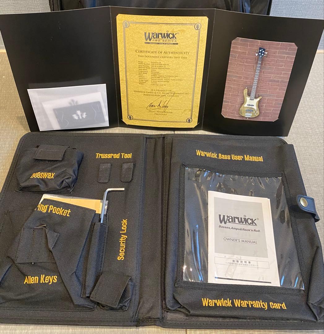 新品同様 Warwick Pro Series Streamer CV4 TS