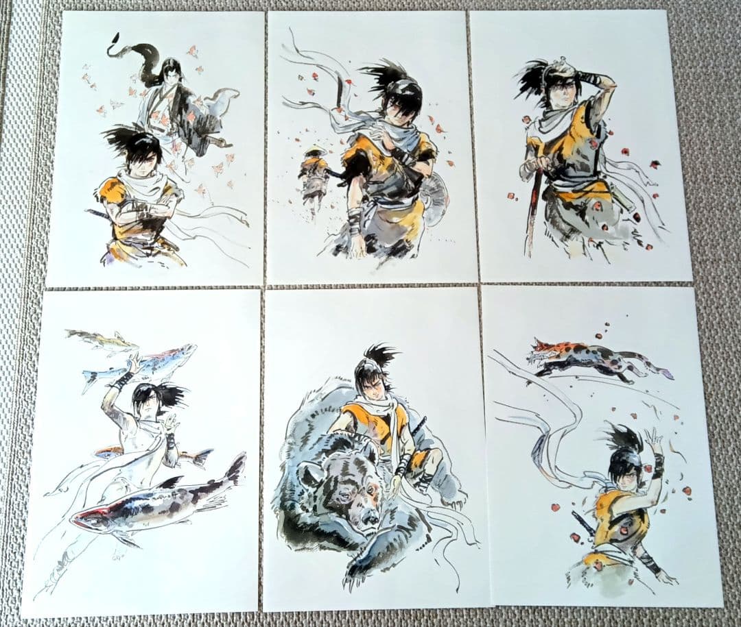 カムイ伝　第二部　オリジナル複製原画セット　12枚入り