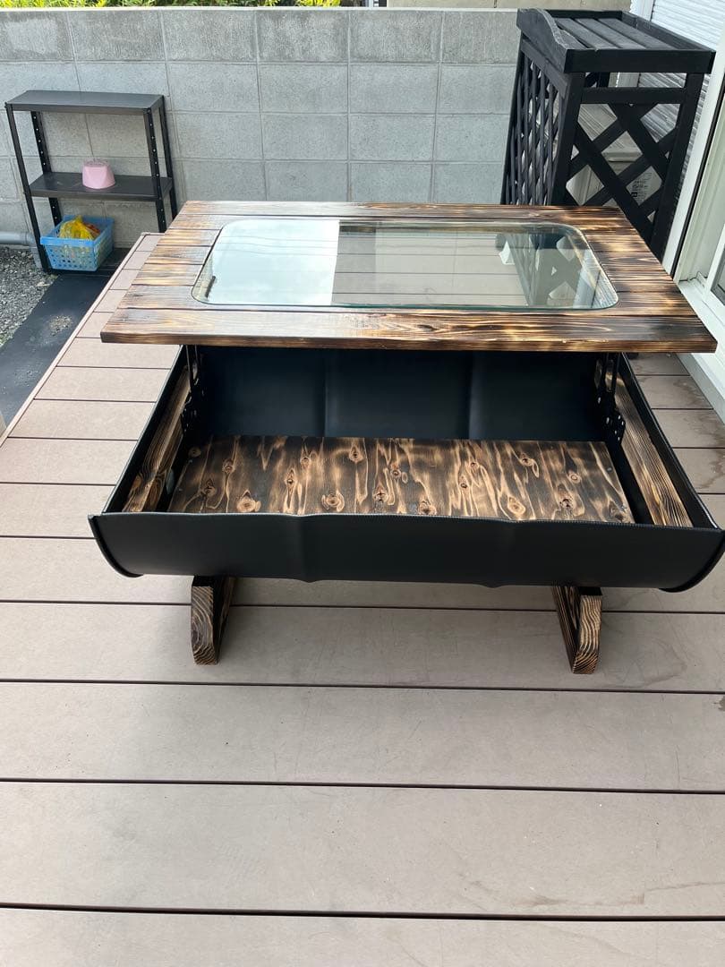 UN-- Under Nest--ドラム缶テーブル　送料無料