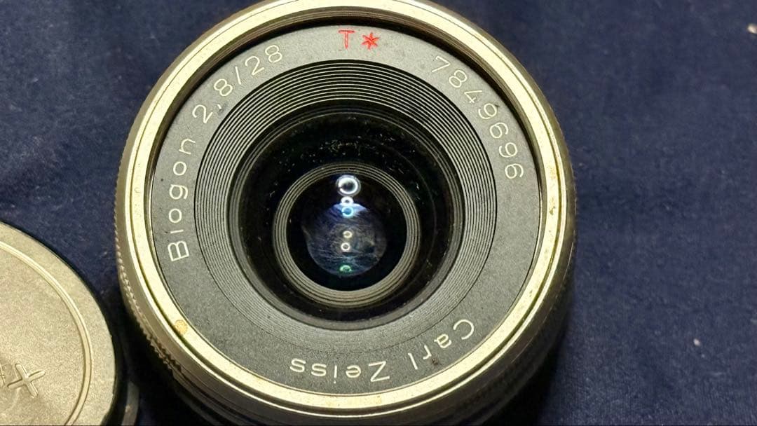 CONTAX G1 レンズ3本（28,45,90mm） レンズフードx2