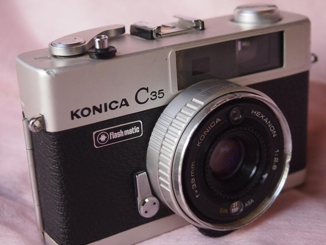試写済：Konica コニカC35 flashmatic