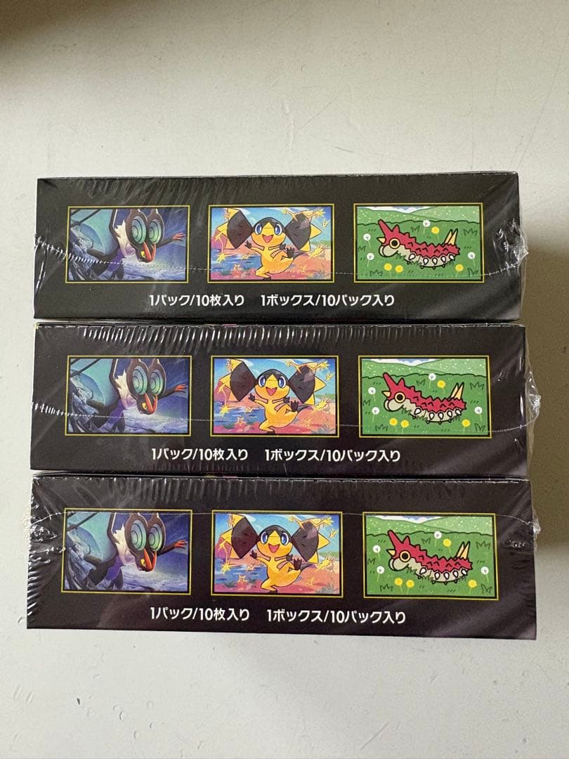 ポケモンカード　MEGAドリームex 3box シュリンク付き