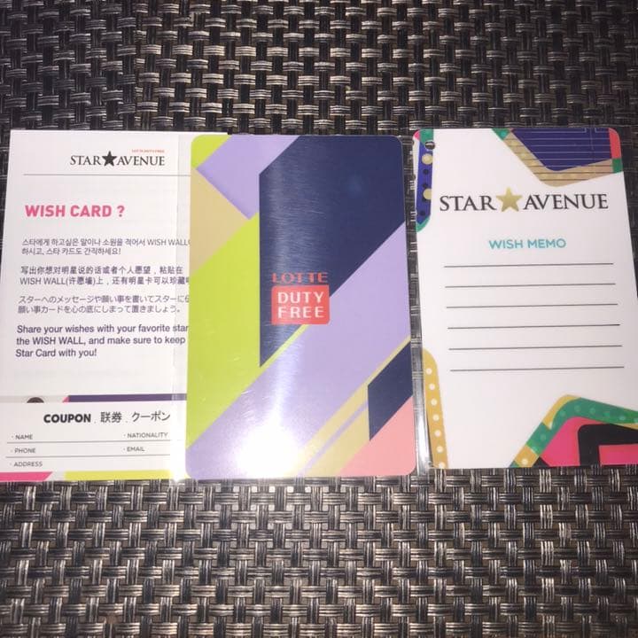 NCT127 NCT スターアベニュー ロッテ 免税店 ヘチャン トレカ