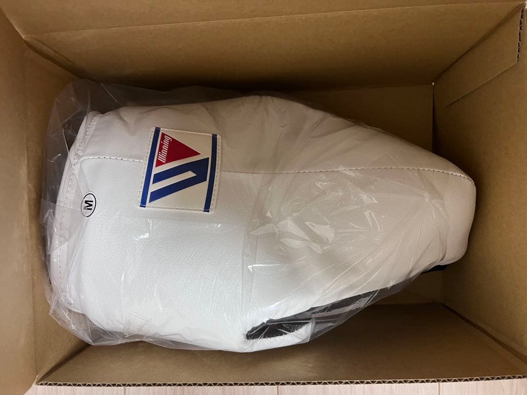 Winning カッププロテクター白MサイズJINBEOM KIM