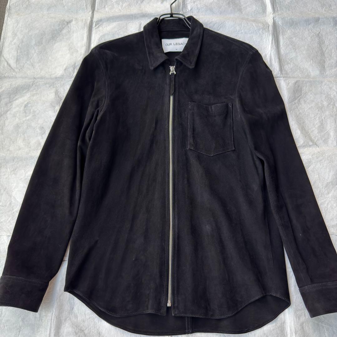 ジャケット・アウター Our Legacy SS15 Suede Leather shirt