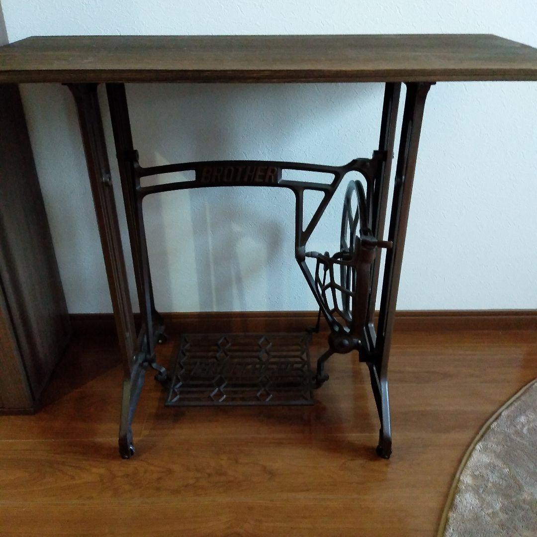 grin　アンティークミシン台　多目的