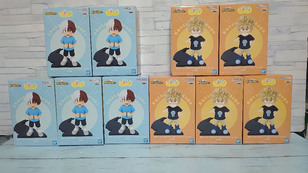 僕のヒーローアカデミア ちあぴこ 爆豪勝己 轟焦凍 10個セット