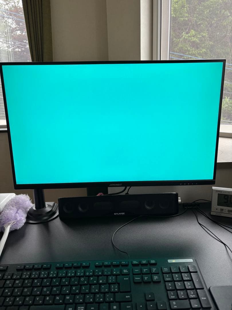 【アームなし】JAPANNEXT 27インチ ゲーミングモニター 165Hz