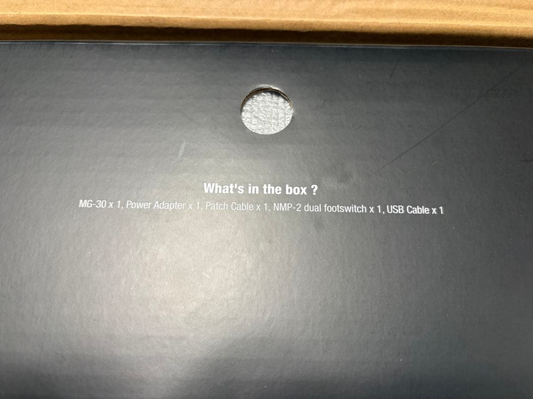 NUX MG-30 マルチエフェクター　美品　ほぼ新品　ギター　エフェクター