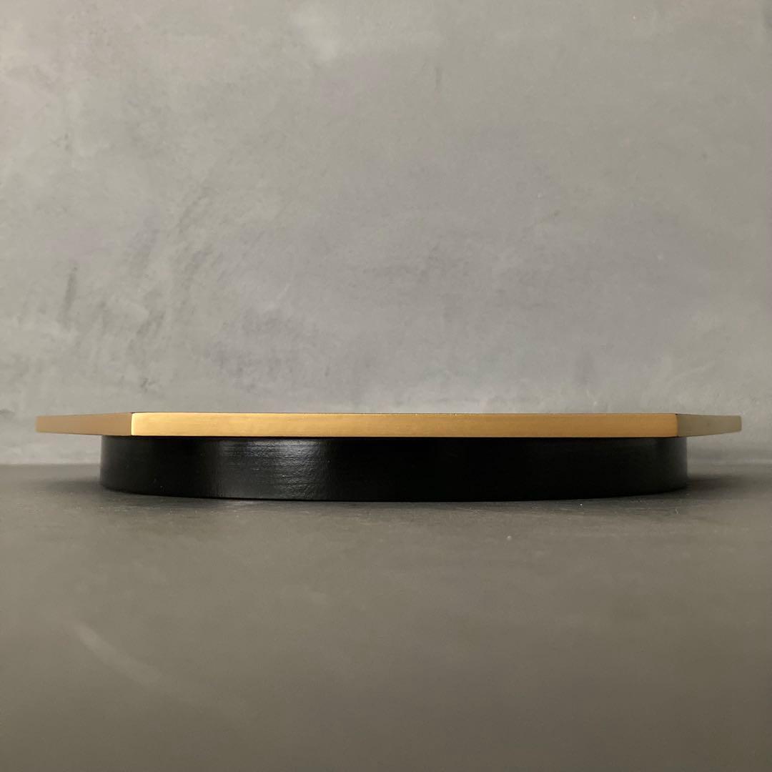 【美品】哲公房 中村宗哲 三彩金釦 遊々盆 雪月花 共箱 茶道具 盆3点