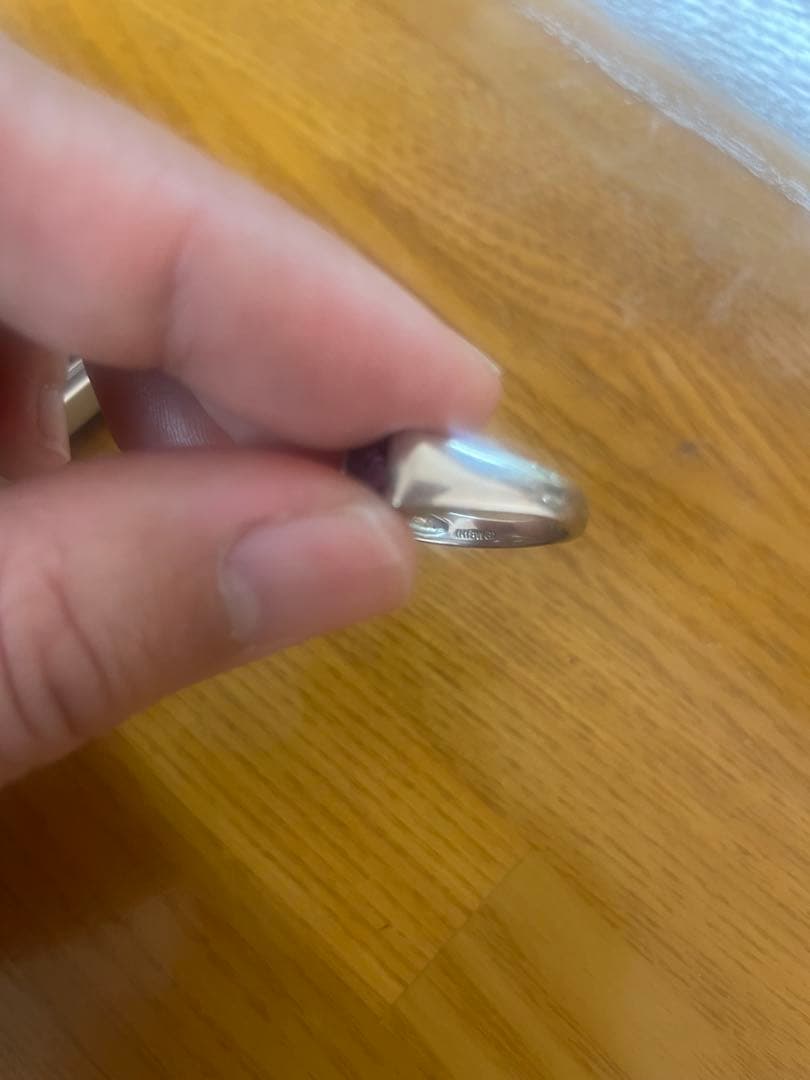 あ*3様 k18wg アメジストリング　5.6g