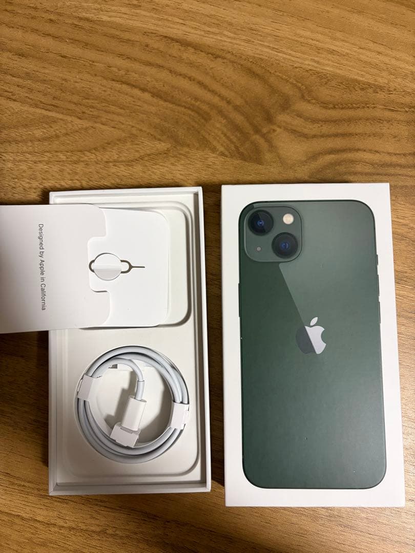 【SIMフリー】Apple iPhone 13 128GB グリーン 本体
