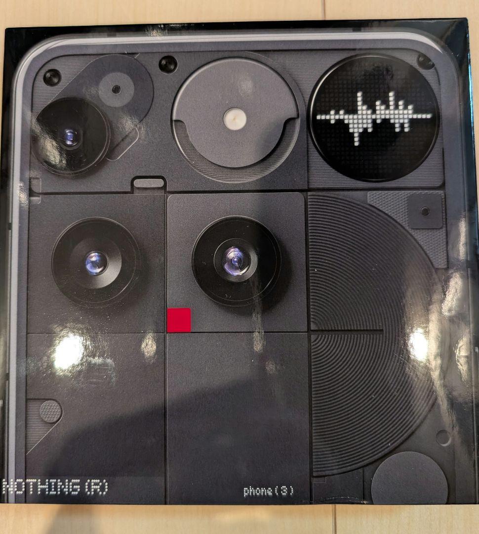 【美品】Nothing Phone 3　ブラック　12GB/256GB