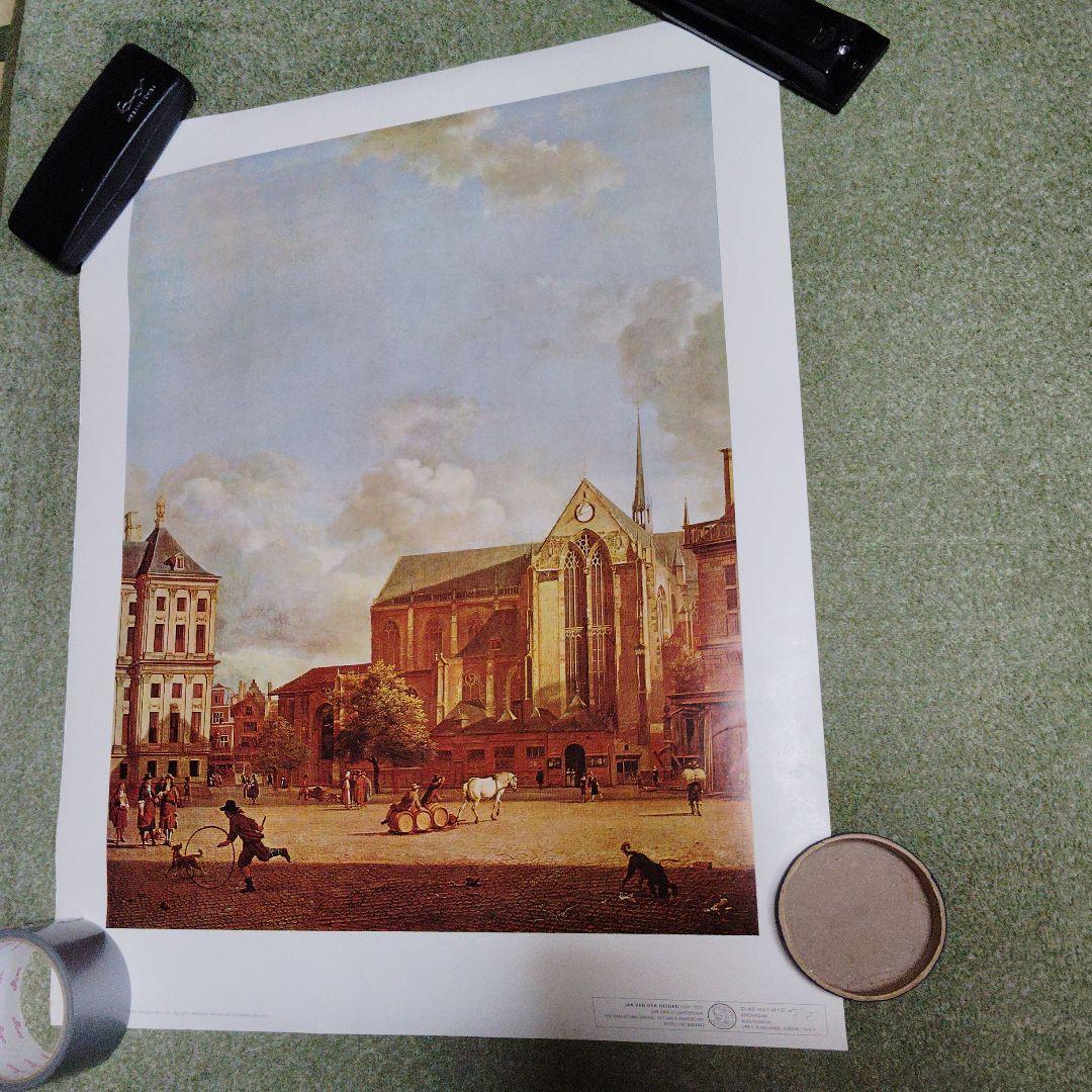 貴重旧東ドイツDRESDEN国立博物館購入写真ポスター6枚セット筒入り