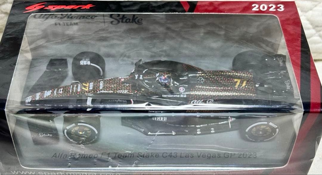 スパーク 1/43 アルファロメオ C43 ボッタス　2023ラスベガスGP