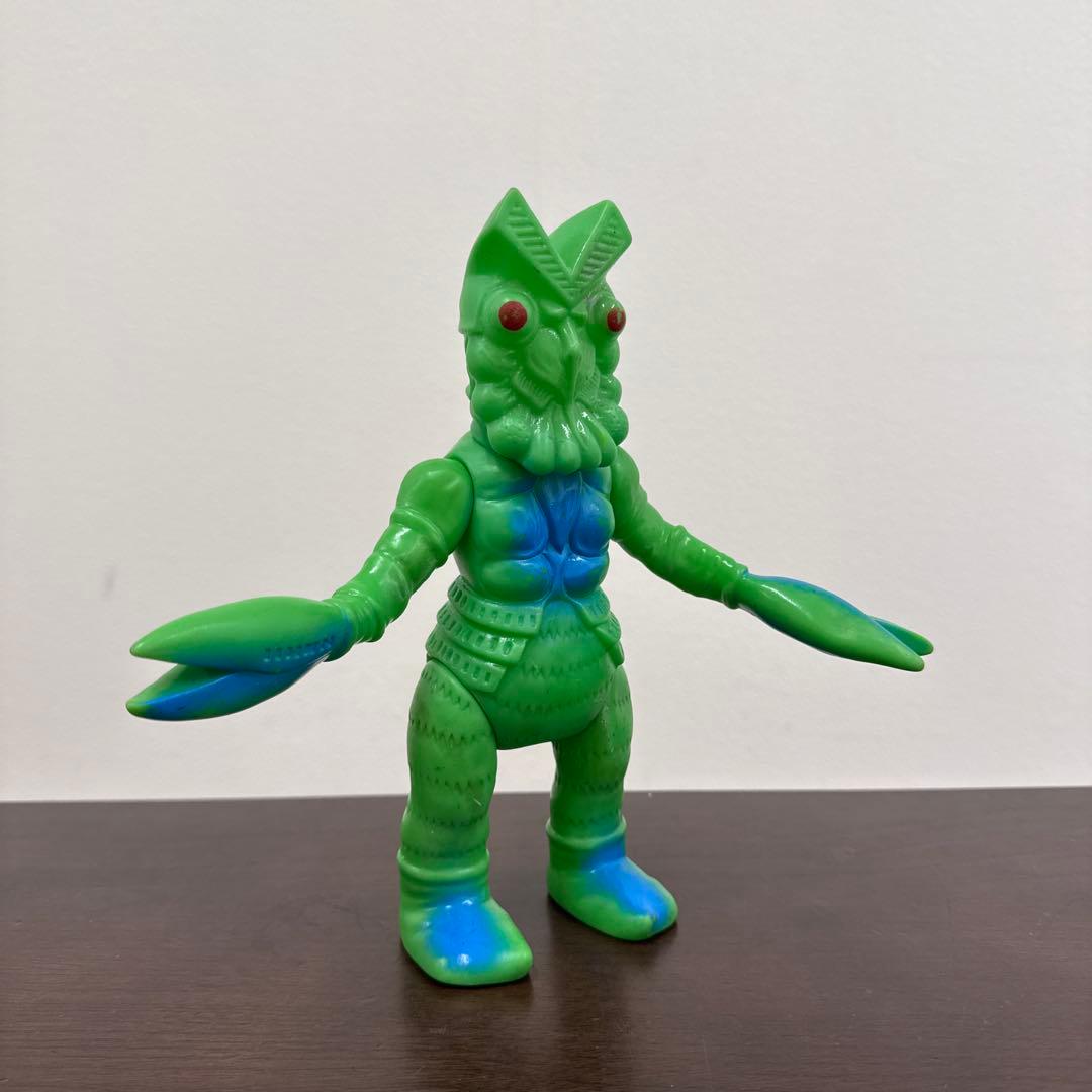 当時物　マルサン　怪獣　バルタン星人　ソフビ