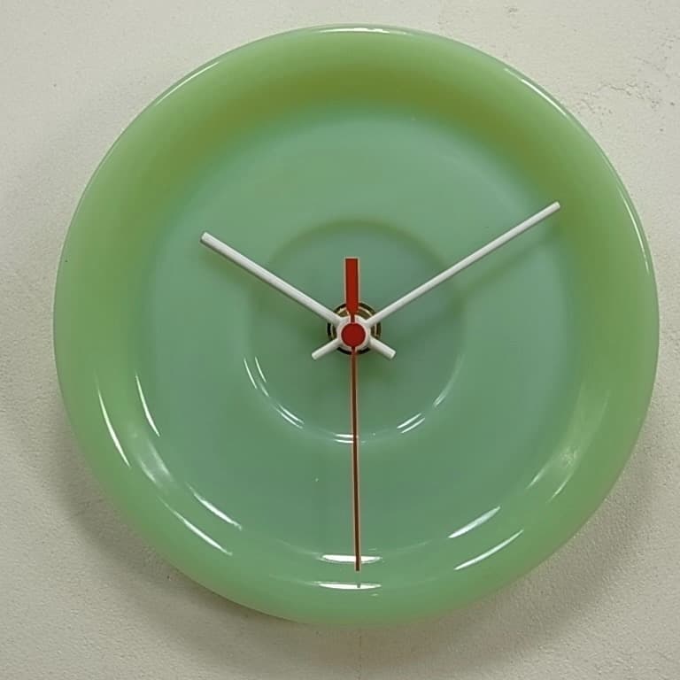 ファイヤーキング ジェードレストランウエア ソーサークロック① 直径 約15cm