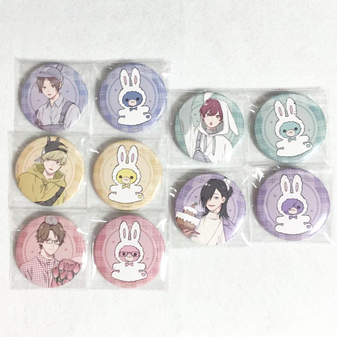 クールドジ男子　イースター　缶バッジ　一倉　二見　三間　四季　五十嵐　原作絵