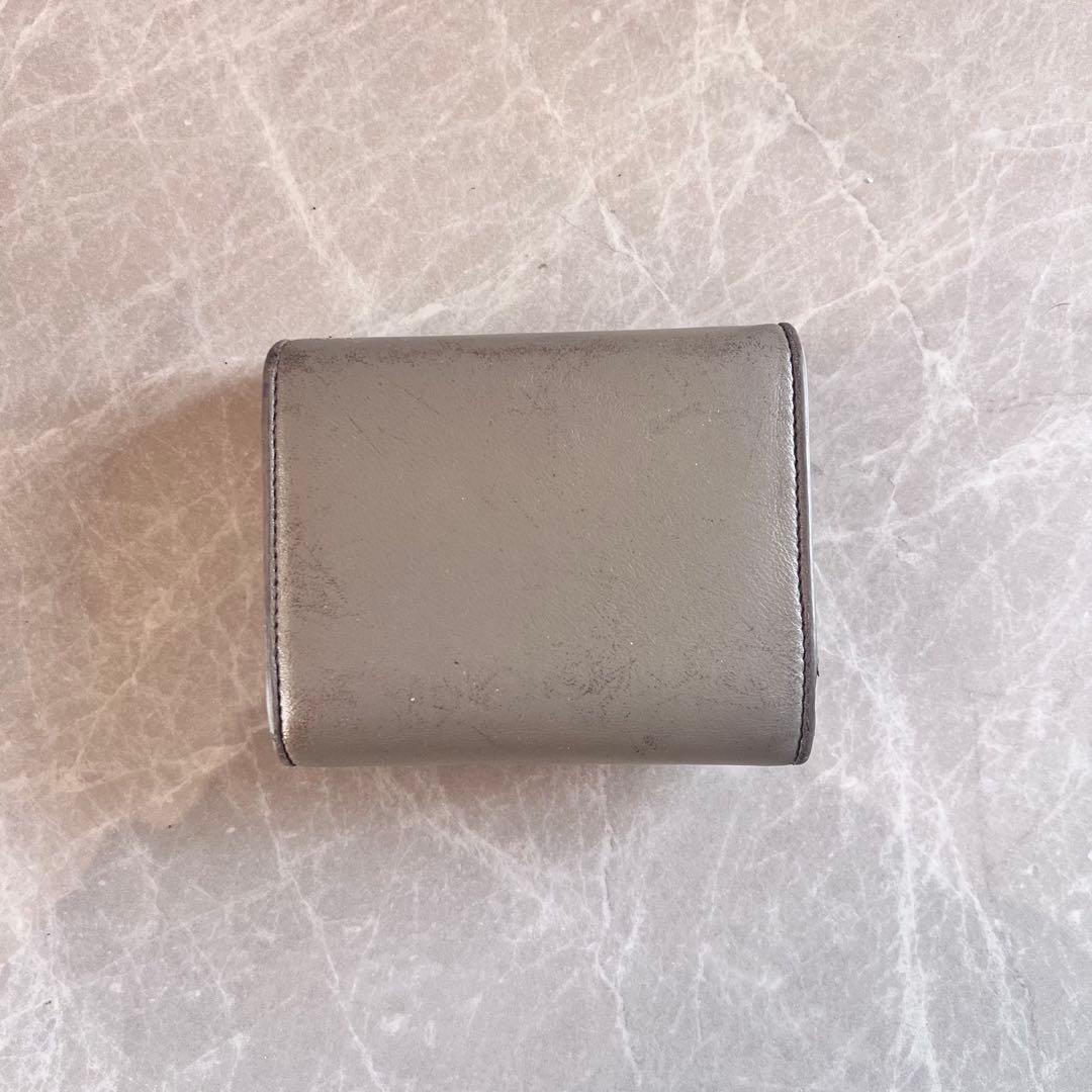 CELINE セリーヌ トリオンフ コンパクトウォレット グレージュ