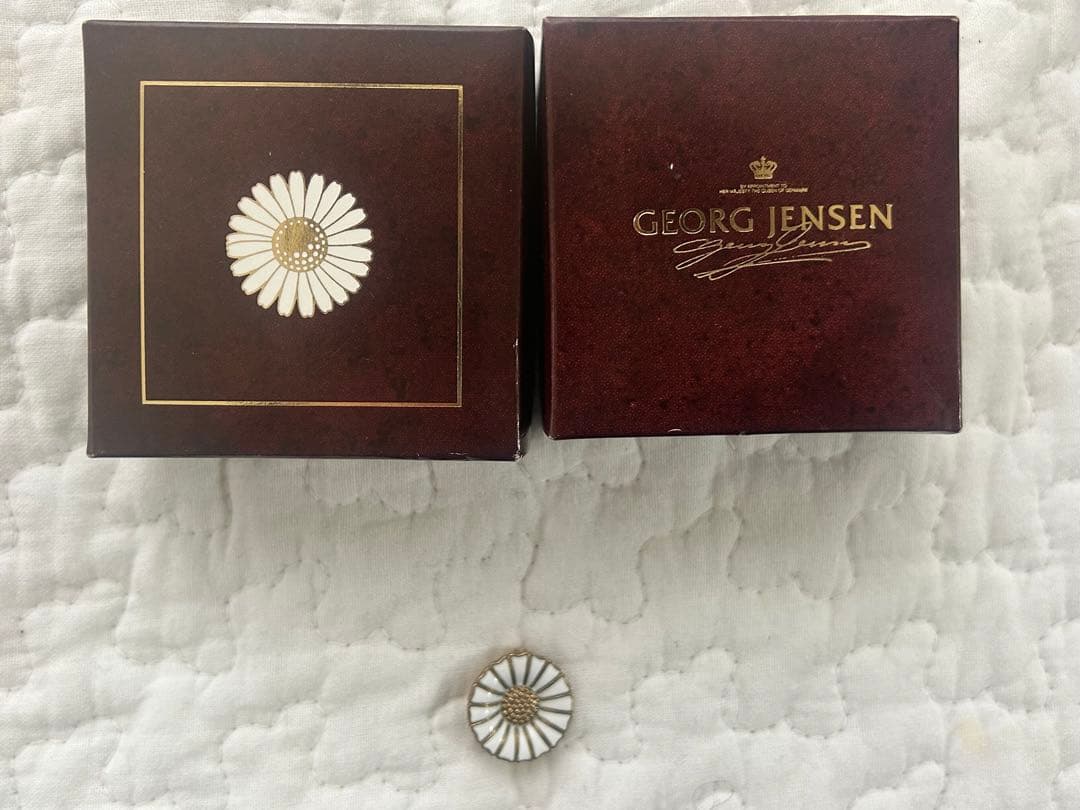 ジョージジェンセンマーガレットシルバーブローチSV925