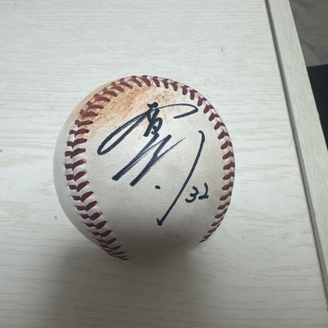 s*r様 谷内亮太選手直筆サインボール　引退試合　NPB公式球