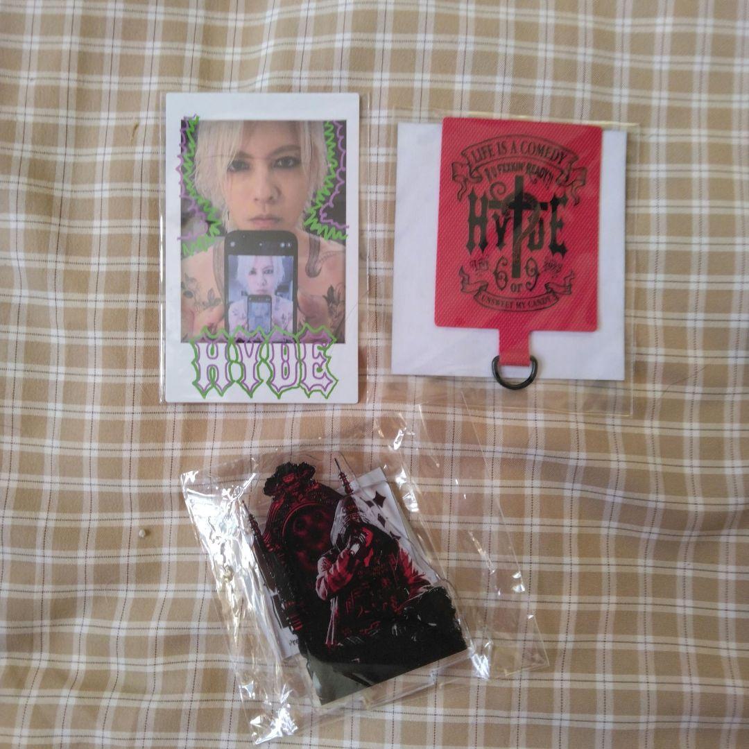 hyde様チェキ1種、アクスタ1種他