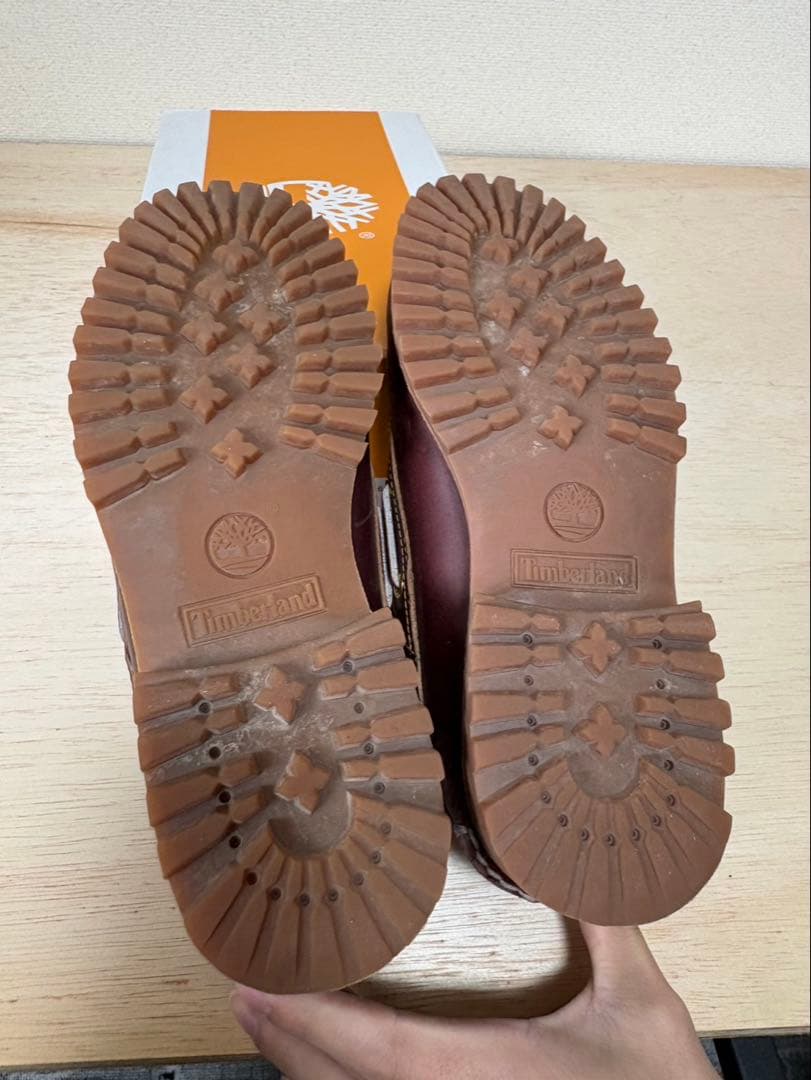 Timberland スリーアイ クラッシック ラグ バーガン