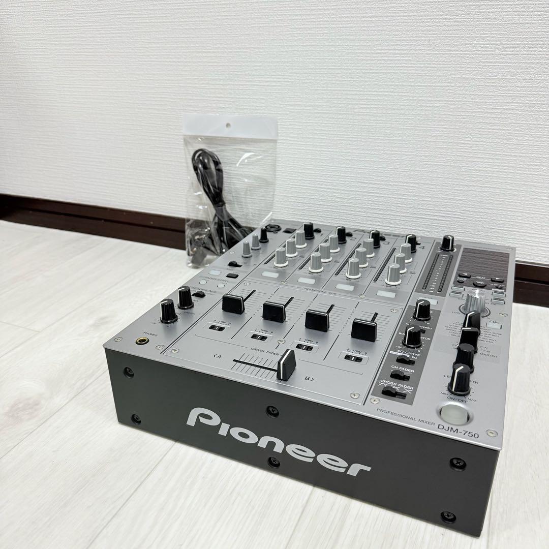 極美品 Pioneer DJM-750 DJミキサー パイオニア 4ch
