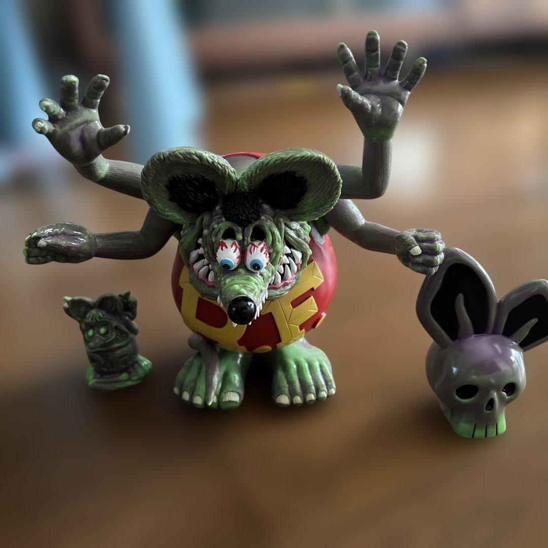 ラットフィンク　アシュラ フィギア MMM×ブラックブックトイ