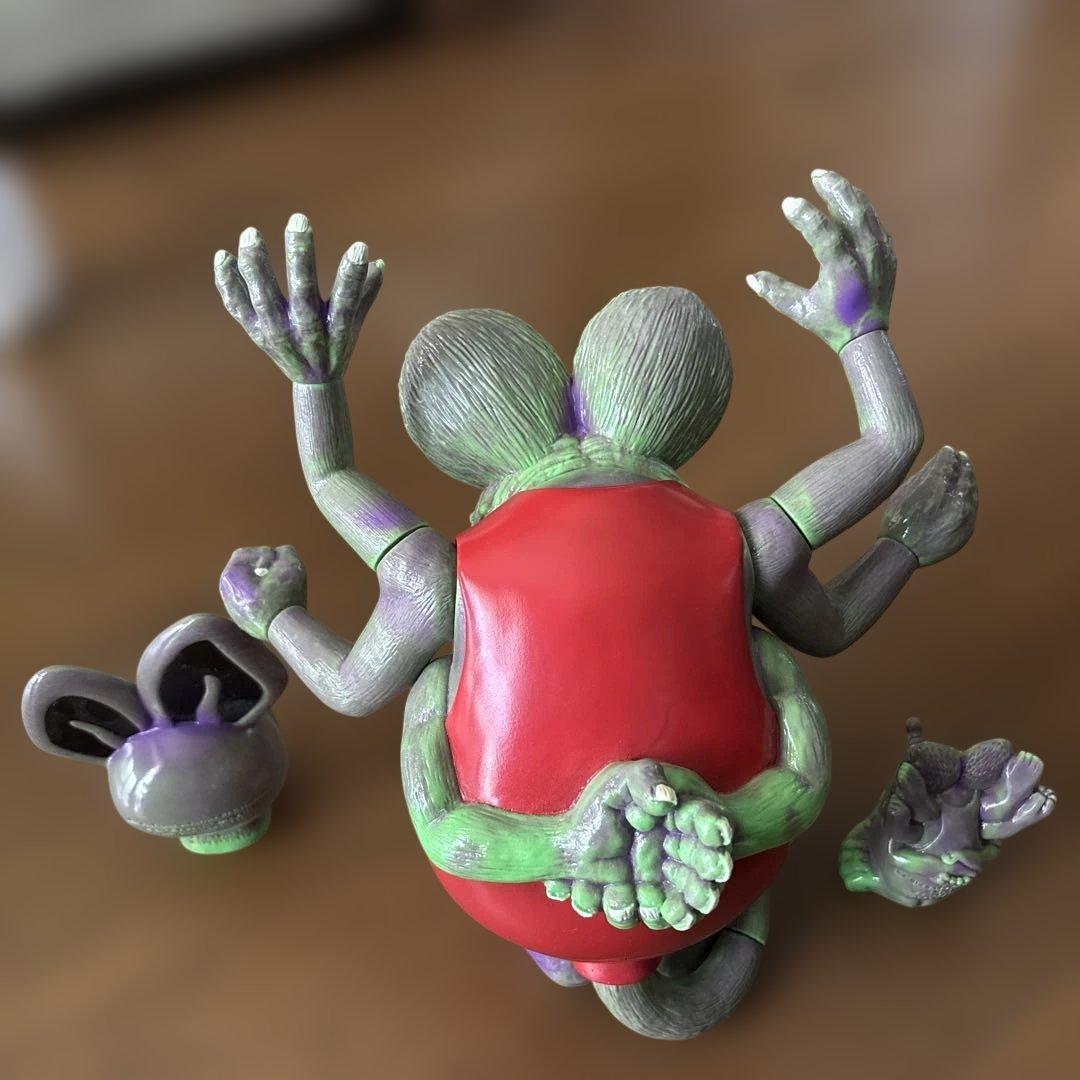 ラットフィンク　アシュラ フィギア MMM×ブラックブックトイ