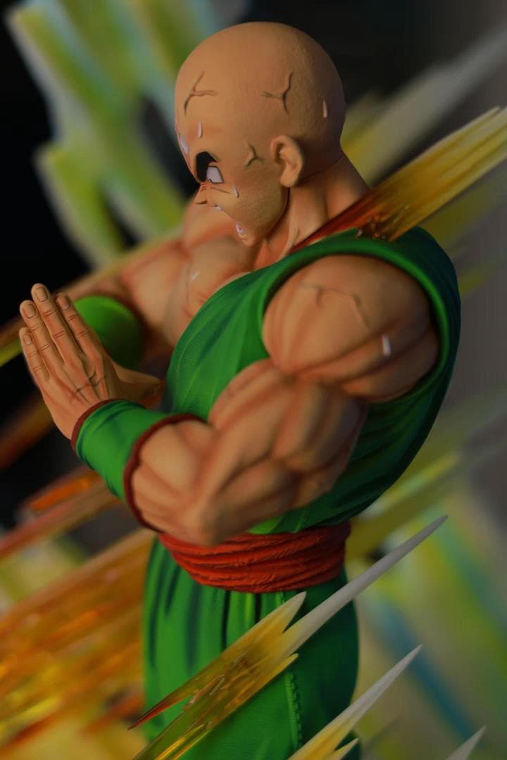 ドラゴンボール 天津飯 気功砲 ガレージキット フィギュア 1/6スケール